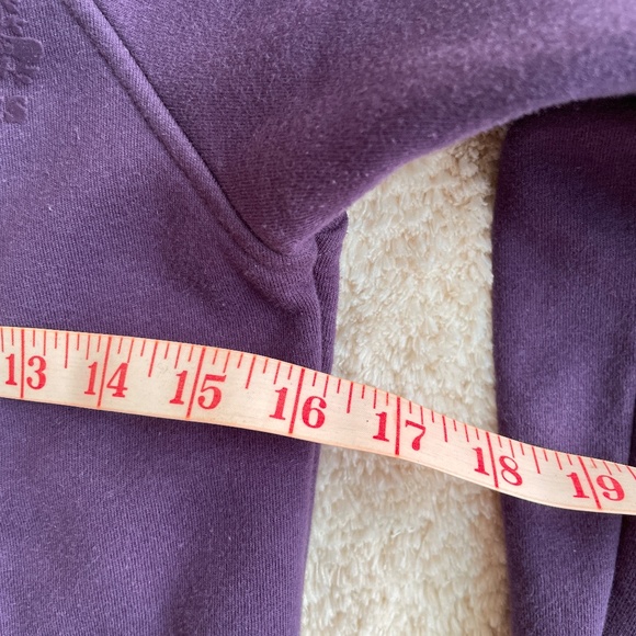 Roots Canada Paddlecreek Hoodie Womens Size S Purple Full Zip Warm Fleece Jacket - Picture 14 of 16